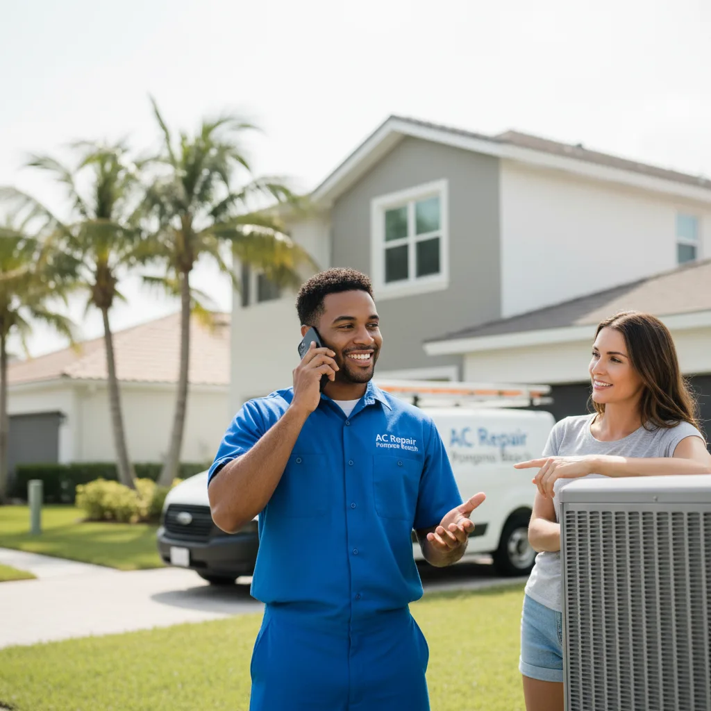 AC Repair Pompano Beach customer support in Mars Hill